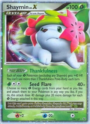 Carta Shaymin LV.X
