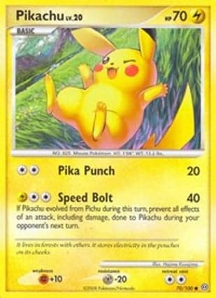Carta Pikachu
