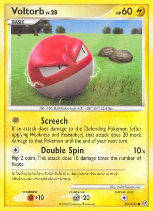 Carta Voltorb (80)