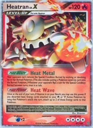 Carta Heatran LV.X
