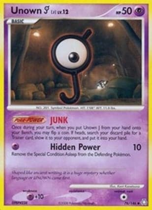 Carta Unown (J)