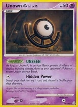 Carta Unown (U)