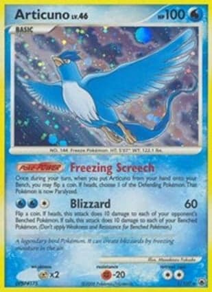 Carta Articuno