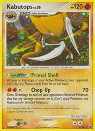 Carta Kabutops