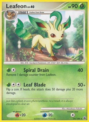 Carta Leafeon