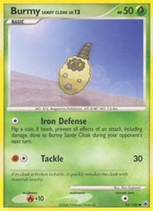 Carta Burmy Casca de Areia