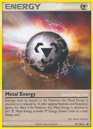 Carta Energia de Metal