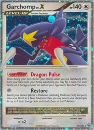 Carta Garchomp LV.X