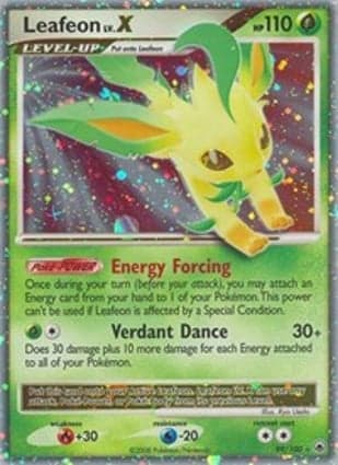 Carta Leafeon LVLeafeon LV.X