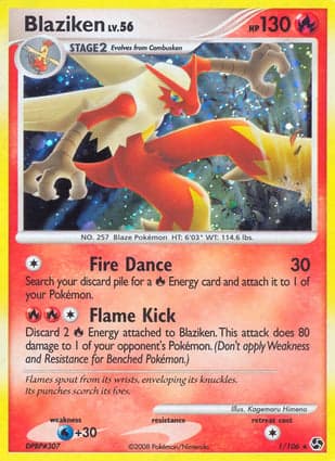 Carta Blaziken