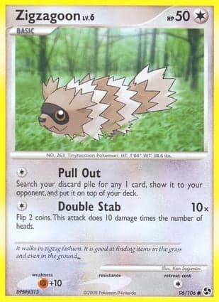 Carta Zigzagoon
