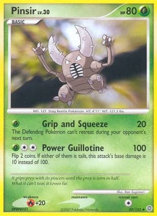 Carta Pinsir