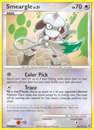 Carta Smeargle