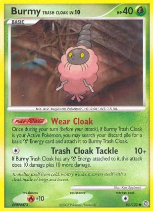 Carta Burmy Casca de Lixo