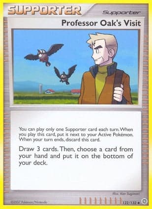 Carta Professor Oak's Visit