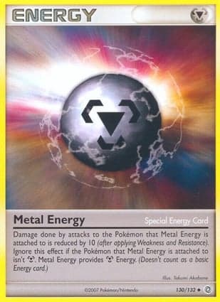 Carta Energia de Metal