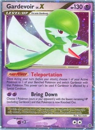 Carta Gardevoir LV.X