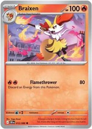 Carta Braixen