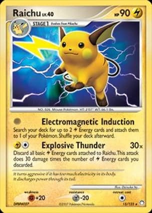 Carta Raichu