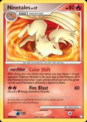 Carta Ninetales