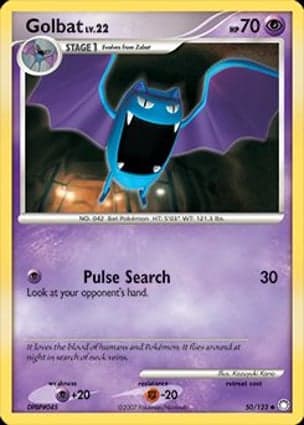 Carta Golbat