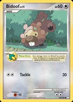 Carta Bidoof