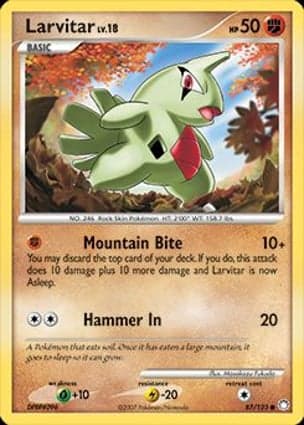 Carta Larvitar