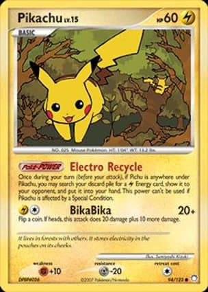 Carta Pikachu