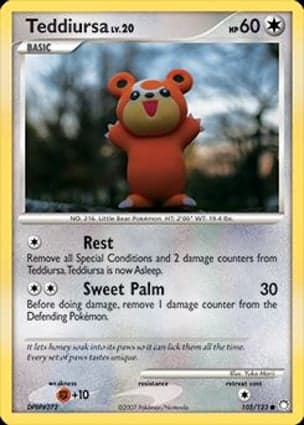 Carta Teddiursa