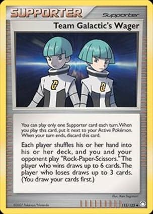 Carta Team Galactic's Wager