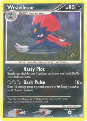 Carta Weavile