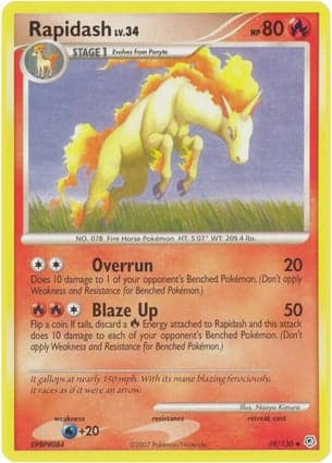 Carta Rapidash