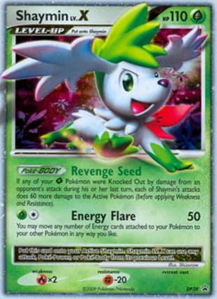 Carta Shaymin LV.X