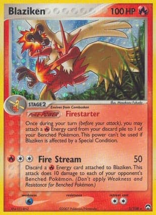 Carta Blaziken