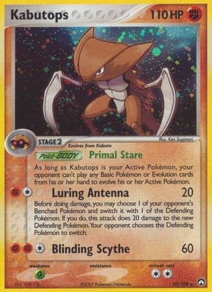 Carta Kabutops