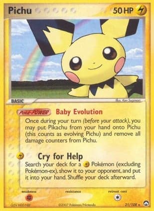 Carta Pichu