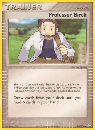 Carta Professor Birch