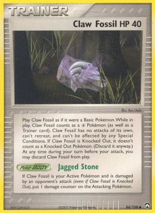 Carta Claw Fossil