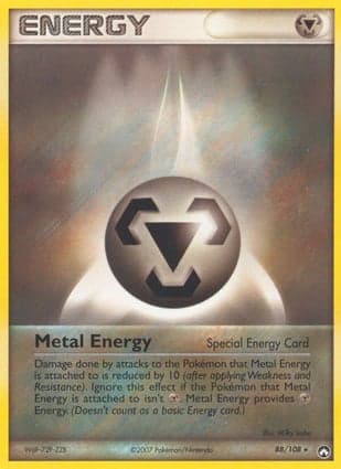 Carta Energia de Metal
