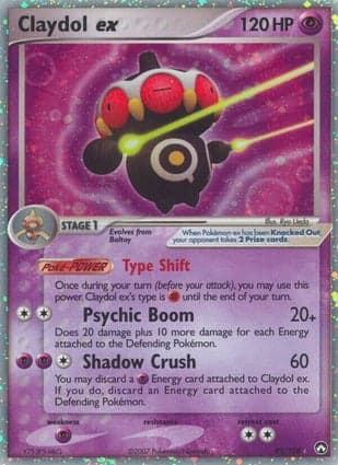 Carta Claydol ex