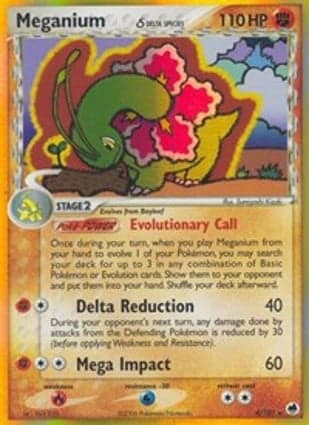 Carta Meganium