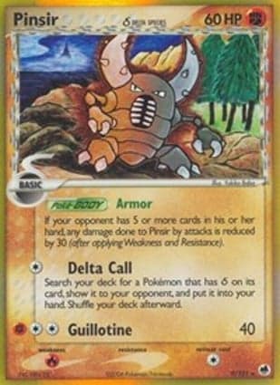 Carta Pinsir
