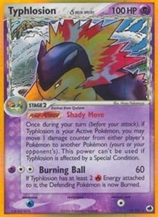 Carta Typhlosion