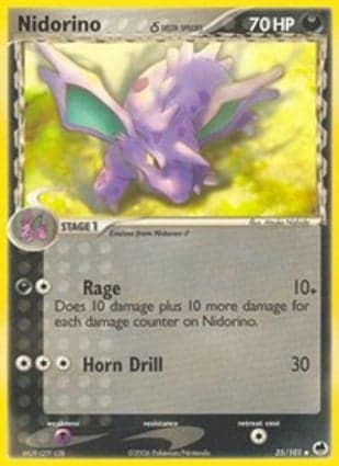Carta Nidorino