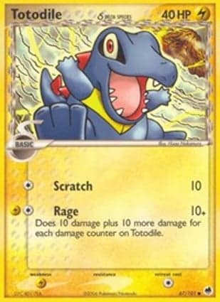 Carta Totodile
