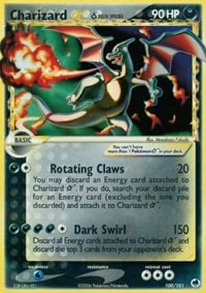 Carta Charizard Star (Delta Species)