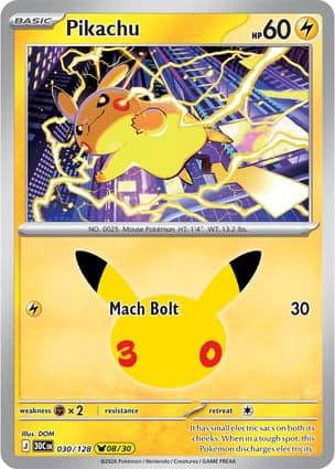 Carta Pikachu