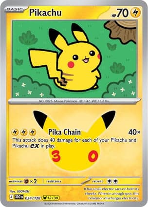 Carta Pikachu