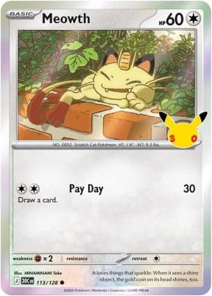 Carta Meowth