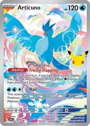 Carta Articuno